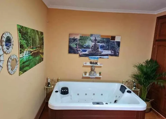 Con Jacuzzi, Sauna, Barbacoa Y Barra * Cabeza la Vaca